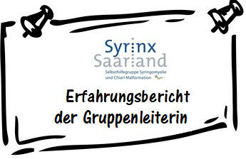 Erfahrungsbericht der Gruppenleitung Syringomeylie